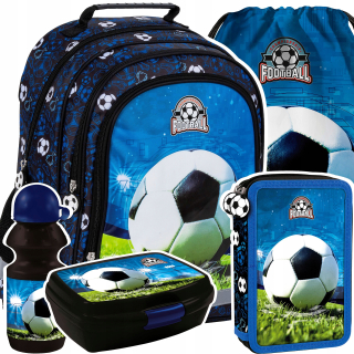 Školská taška - batoh, set, zostava - Sada Backup School Backpack pre Boy Ball