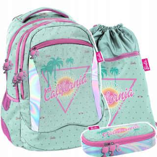 Školský batoh - BEUNIQ SET BARBIE CALIFORNIA TAŠKA NA BATOH
