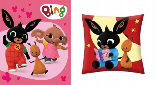 Prikrývka, prehozy na posteľ - Vankúš s vankúšom Bing Set Bing 100x140