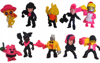 Brawl stars - Kit Brawl Stars 2 Čísla 10 kusov z hier od PL