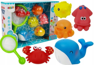 KÚPEĽOVÁ SÚPRAVA VODNÉ ZVIERATÁ SIEŤKA DELFIN K