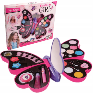 Make-up a nechty nastaviť kozmetiku pre deti