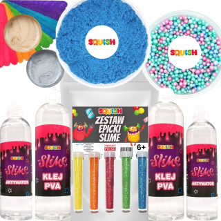 EPIC SLIME SET PRE GLUTKES PVA LEPIDLO NA SLIZ