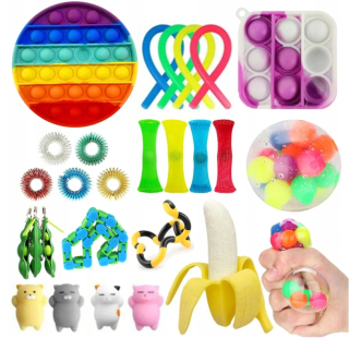 Nastaviť Fidget Toys Pop Hračky pre deti 26 ks