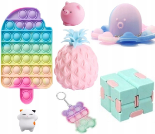 Fidget Toys Popit Sada protizápalových hračiek