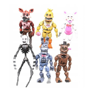 FIGÚRKY skupina piatich nocí v Freddyho FNAF 6 ks