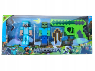 Minecraft - MINECRAFT Obrázok Sada s príslušenstvom