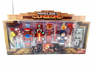 Minecraft - MINECRAFT Obrázok nastavený s príslušenstvom + portál