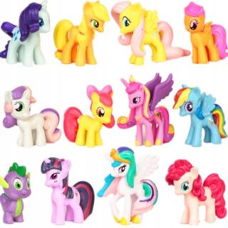 Sada Obrázok My Little Pony pony 12 kusov