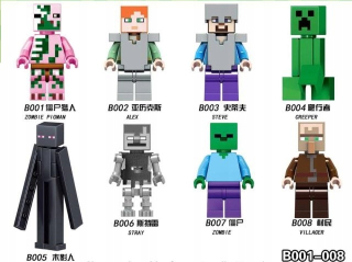 Minecraft - Minecraft figúrka set + Ninjago karty zdarma