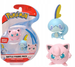Pokémon - Sada Pokemon Bitka Sobble Jigglypuff figúrky