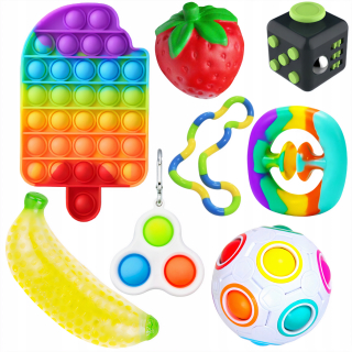 Kit Gniotek Gnicki Fruit Orbis Fidget hračky Toy