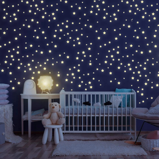 Samolepky do detskej izby - Stay Stand Skie 400 Self -Corn Stars