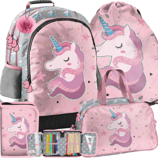 Školský batoh - Batoh školy Unicorn School pre dievčatá
