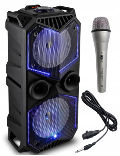 KARAOKE KIT USB SD MP3 + BLUETOOTH Mikrofón