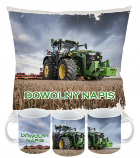 Detský vankúš - Poľnohospodársky vankúšový súbor traktora John Deere