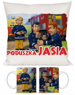 Detský vankúš - KUBEK SET + od maliara rovnaký darček NR8