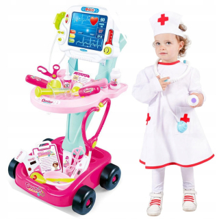 Deti Doktor EKG Stetoskop Príslušenstvo
