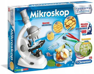 Sada vedeckého mikroskopu Zábava 9+ Clementoni