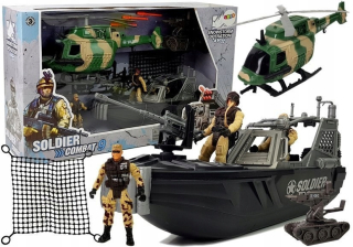 Military Military Helicopter motorový čln