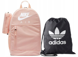 Školský batoh - Nike set a batoh Adidas, vrece, puzdro na ceruzku