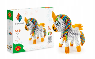 origami súprava 3D - Unicorn Ručné Alexander
