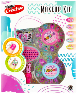 BEAUTY KIT lak na nechty nálepka šperky