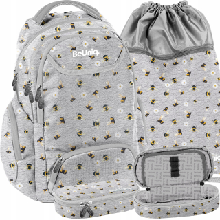 Školský batoh - Set Youth Backpack School Bee Bee