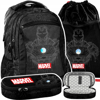 Školská taška - batoh, set, zostava - Školské batoh Set Marvel Iron Man