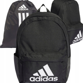 SET ŠKOLSKÝ BATOH TAŠKA NA OBUV ČIERNA ADIDAS