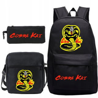 Školský batoh - Batoh set ceruzky puzdro Cobra kai farby