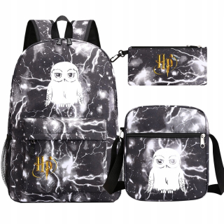 Batoh set ceruzky puzdro Harry Potter vzory