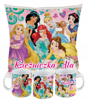 Detský vankúš - Disney Disney Disney Princess Cushion Set