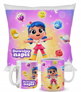Detský vankúš - Nastaviť vankúšový pohár True Tru a Rainbow Kingdom