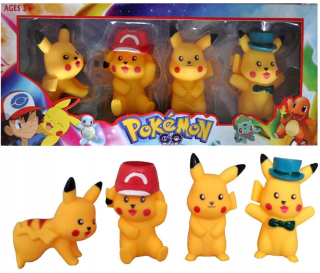 POKEMON SET 4 PIKACHU POSTAVKY VELKÝ PIKACKZ PL