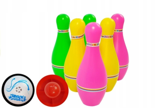 FAMILY GAME SET ZRĘCZOŚCIOWA LED puk Bowling