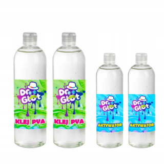 Slime 2x PVA 2x Aktivátor Glue