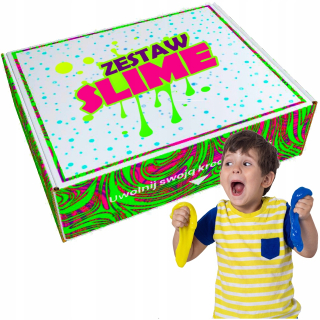 SADA SUPER SLIME 8v1 NA VÝROBU LEPIDLA