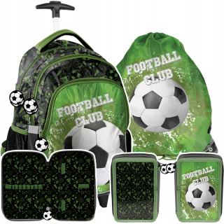 Školský batoh - Paso futbalová škola sada batohu ceruzka