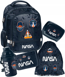 Školský batoh - Školská súprava Paso NASA dobrodruh batoh 5in1