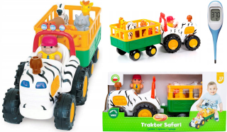 Sada traktor s prívesom Safari Dumel Traktor