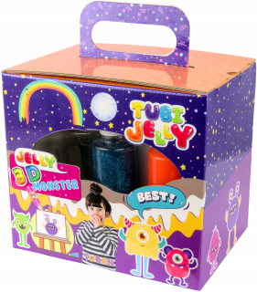 Kit Tubi Jelly 6 Colors + Aquarium 3D Gel
