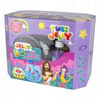 KIT TUBI JELLY 8 KOL. + Veľké akvárium MERMAID