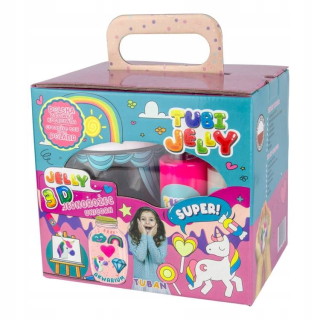 Kit Tubi Jelly Unicorn 6 Colors Tuban