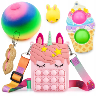 Fidget TOYS TOYS KIT SLIME + BAG IT POP