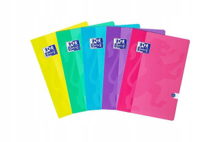 NOTEBOOK Rôzne vzory FAREBNÝ A5 32K OXFORD SWEET
