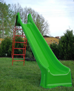 šmýkačka pre deti - 3,1 M "bez rebríka"