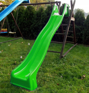 Šmykľavka, šmykačka pre deti  - * SLIDE, SLIDE, SLIDE 3,2 M LAMINATE * WAVED