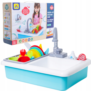 SINK drez pre deti batérie voda z kohútika