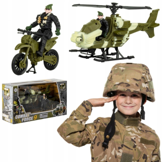 Soldiers ARMY vojenského vrtuľníka MOTOR SET